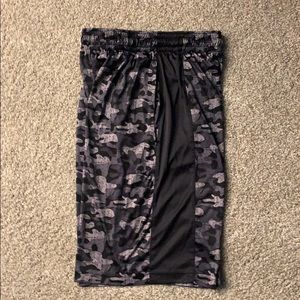BCG men’s black and gray Camo shorts